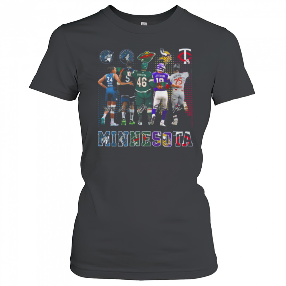 Minnesota Lynx Timberwolves Minnesota Wild Vikings Minnesota Twins T Shirt Women's T-shirt