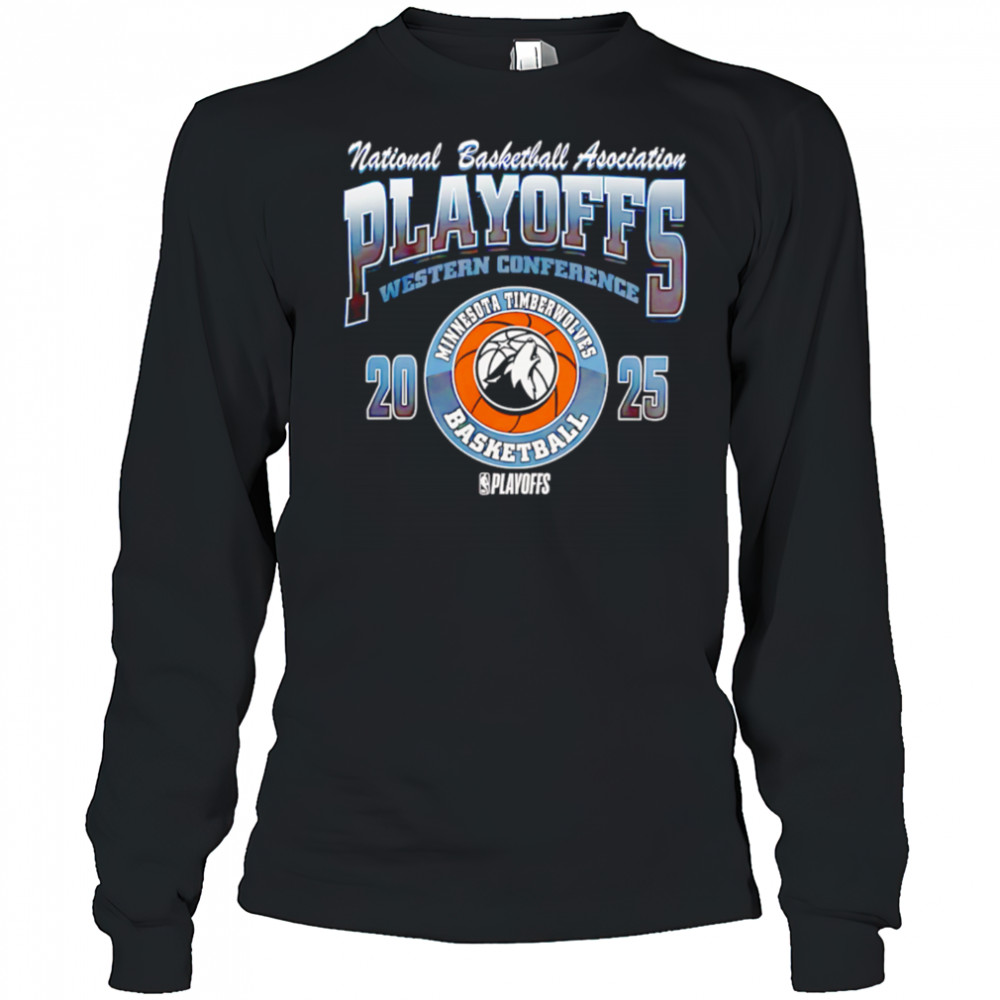 Minnesota Timberwolves 2025 Playoff Participant Franklin shirt Long Sleeved