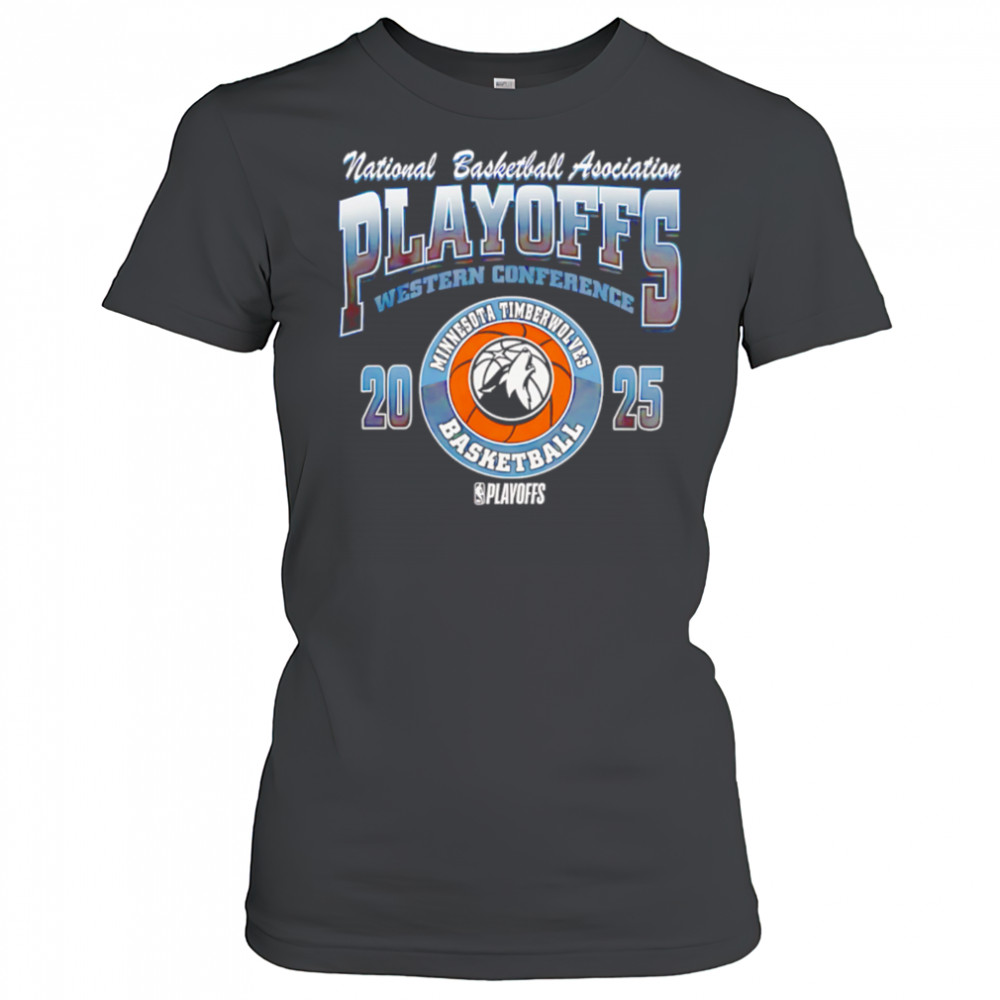Minnesota Timberwolves 2025 Playoff Participant Franklin shirt Women's T-shirt