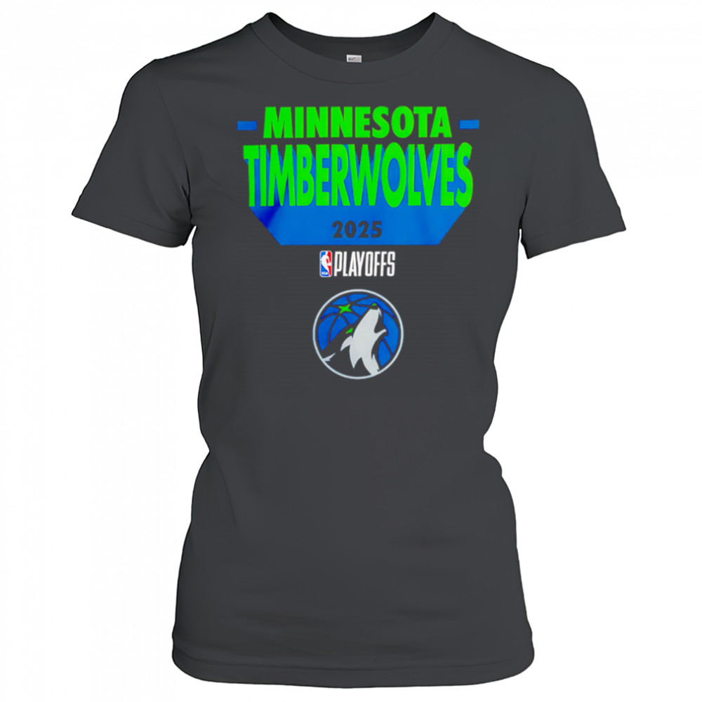 Minnesota Timberwolves 2025 Playoff Participant NBA Playoff shirt Women's T-shirt