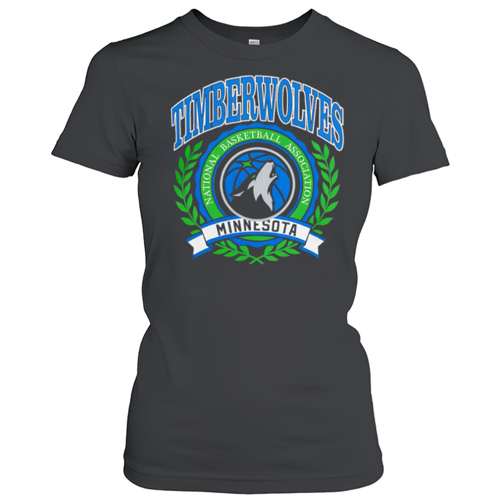 Minnesota Timberwolves Crest logo playoff 2025 shirt Women's T-shirt