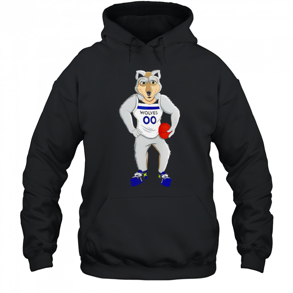 Minnesota Timberwolves mascot shirt Hoodie