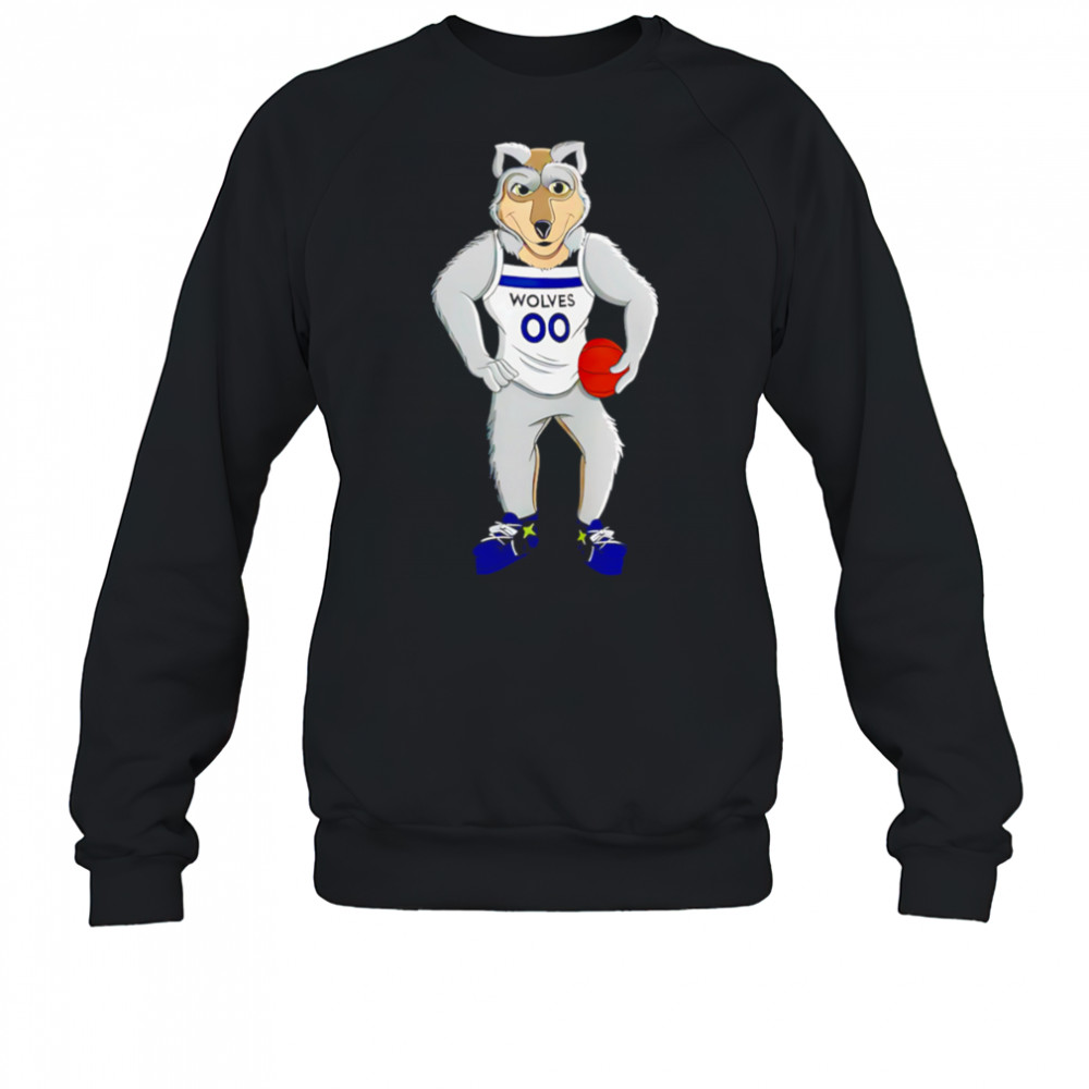 Minnesota Timberwolves mascot shirt Sweatshirt
