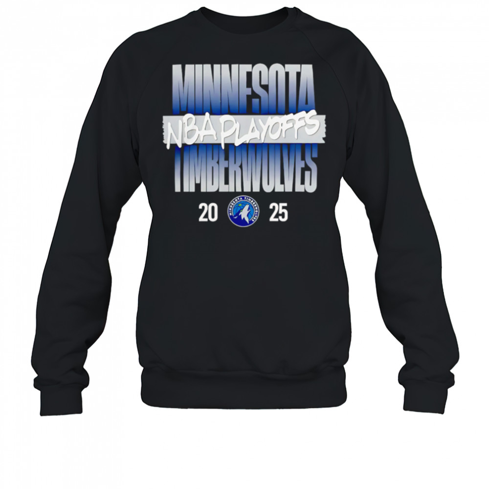Minnesota Timberwolves NBA Playoffs 2025 simple shirt Sweatshirt