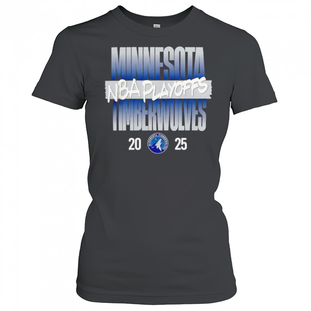 Minnesota Timberwolves NBA Playoffs 2025 simple shirt Women's T-shirt