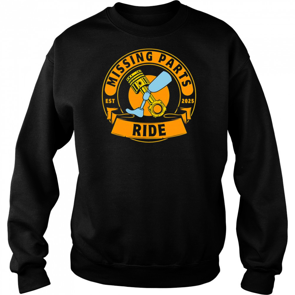 Missing parts ride shirt Hoodie