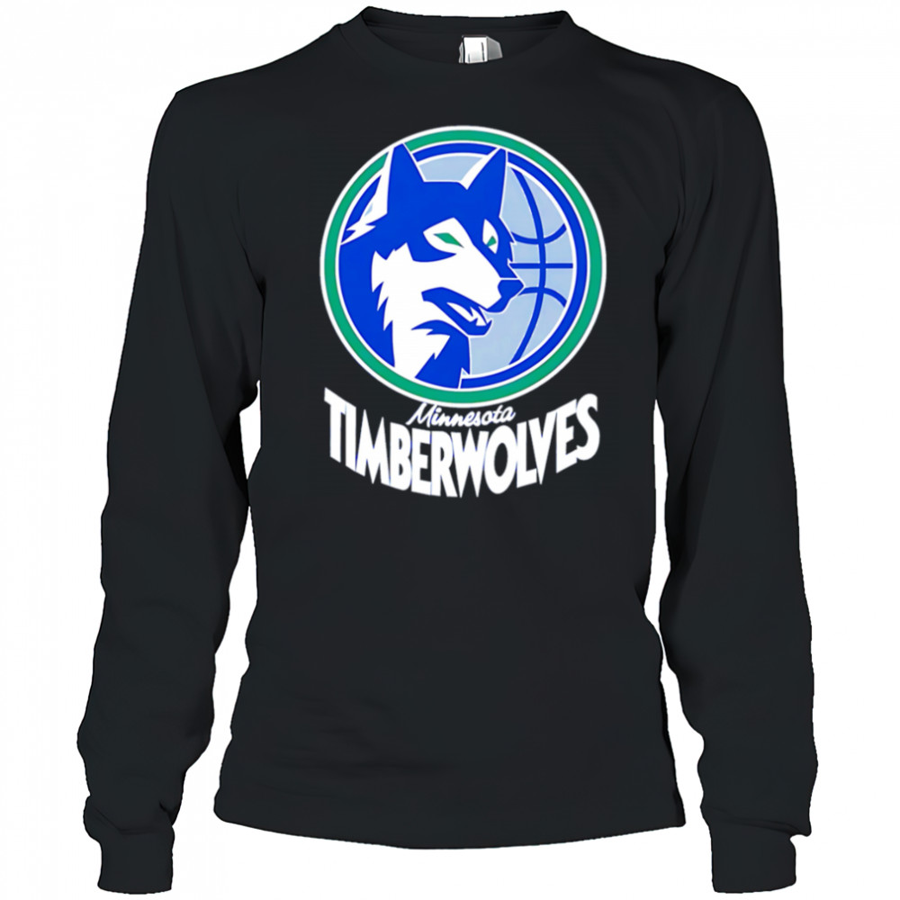 Mitchell and Ness Minnesota Timberwolves MVP shirt Long Sleeved