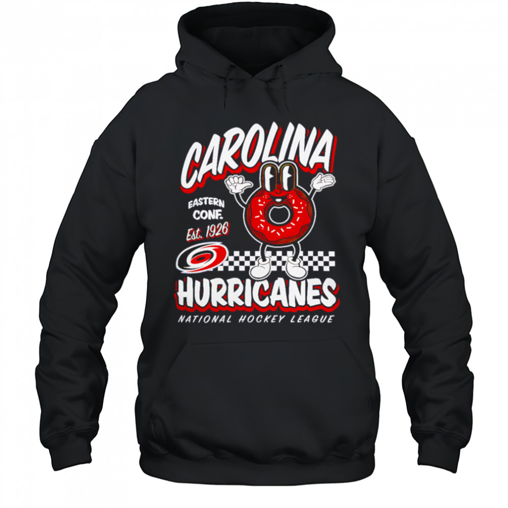 Mitchell & Ness Carolina Hurricanes Black Local Food 2025 shirt Hoodie