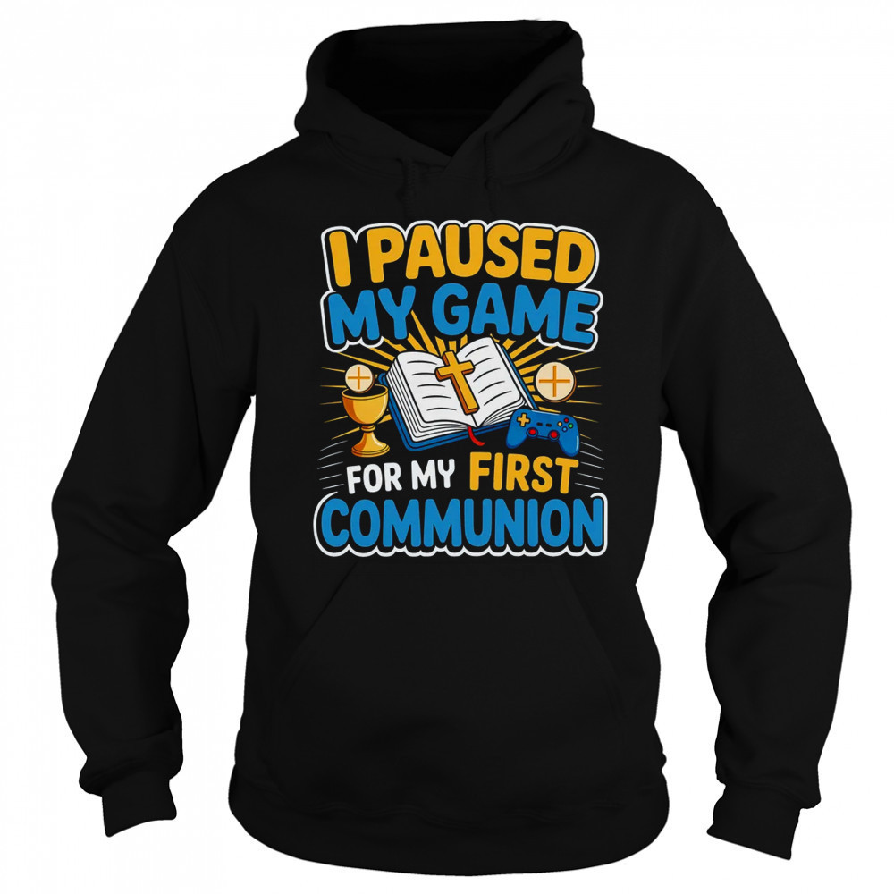 My First Communion Video Game Controller Boys Girls Gaming shirt Sweatshirt