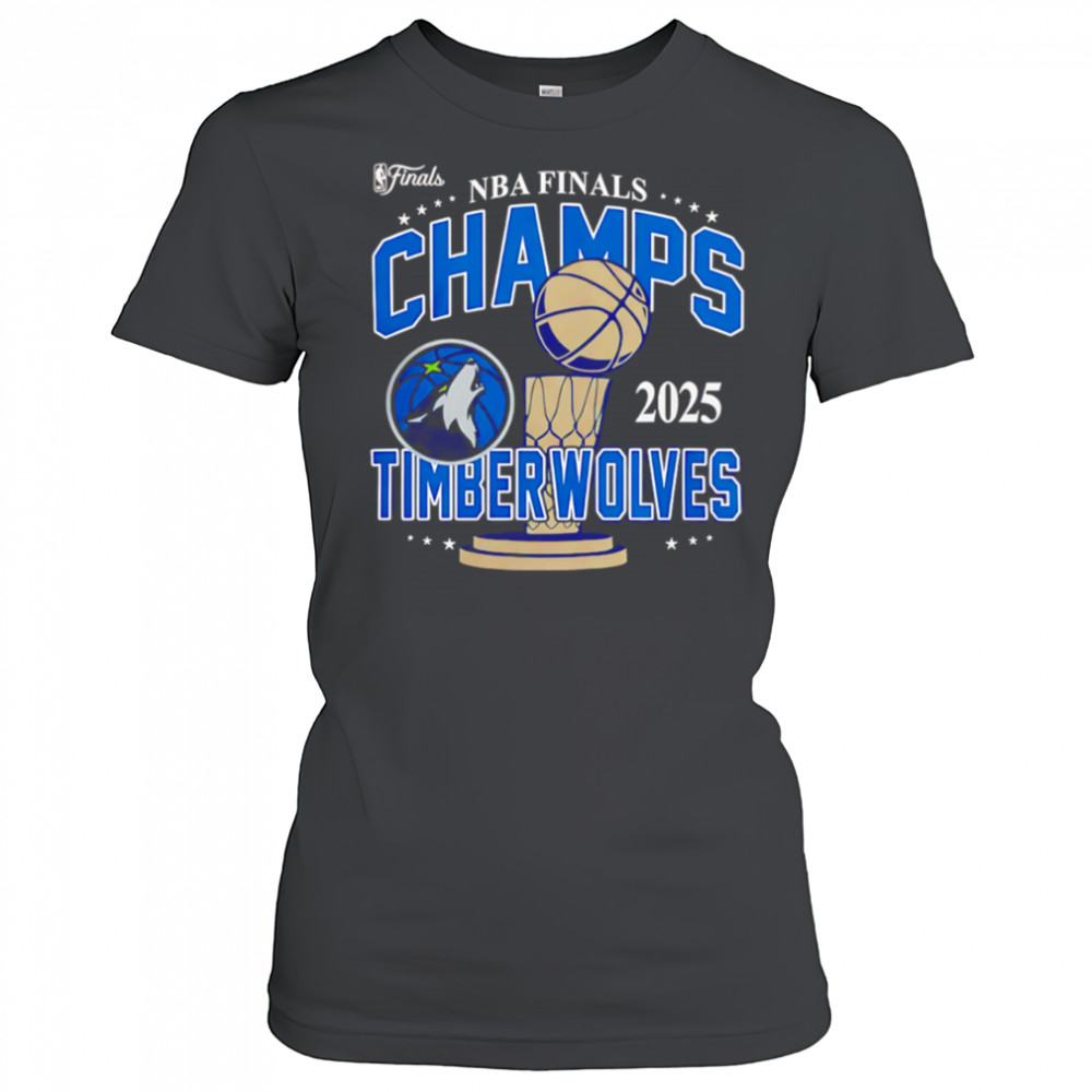 Nba 2025 Finals Champions Minnesota Timberwolves cup shirt Women's T-shirt