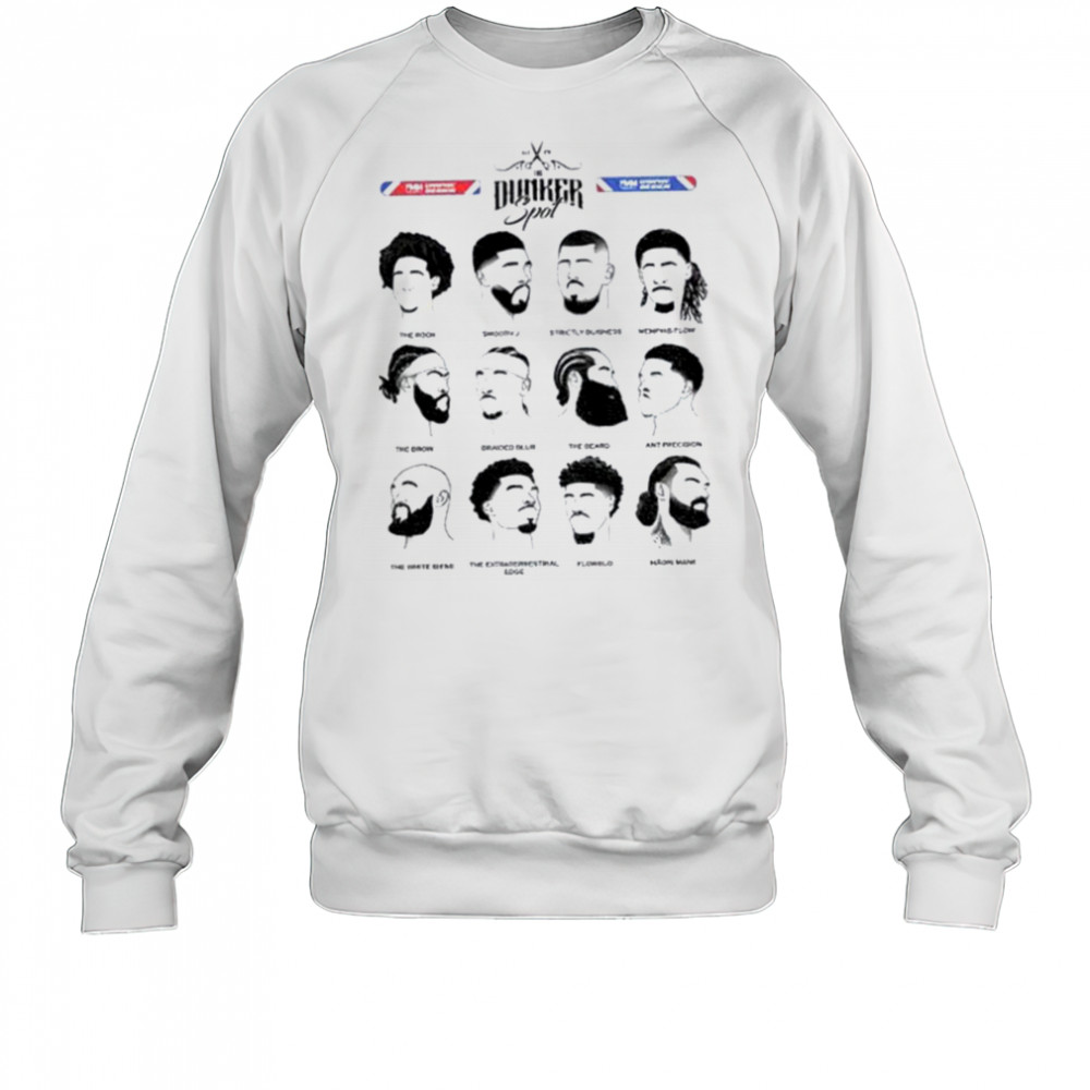 NBA Barbershop Digital Illustration shirt Sweatshirt
