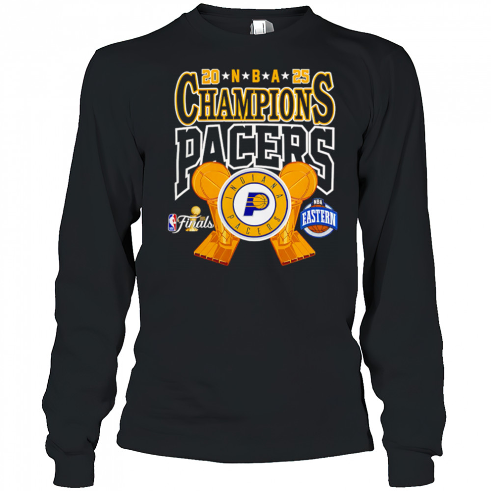 NBA Indiana Pacers Big Champions 2025 shirt Long Sleeved
