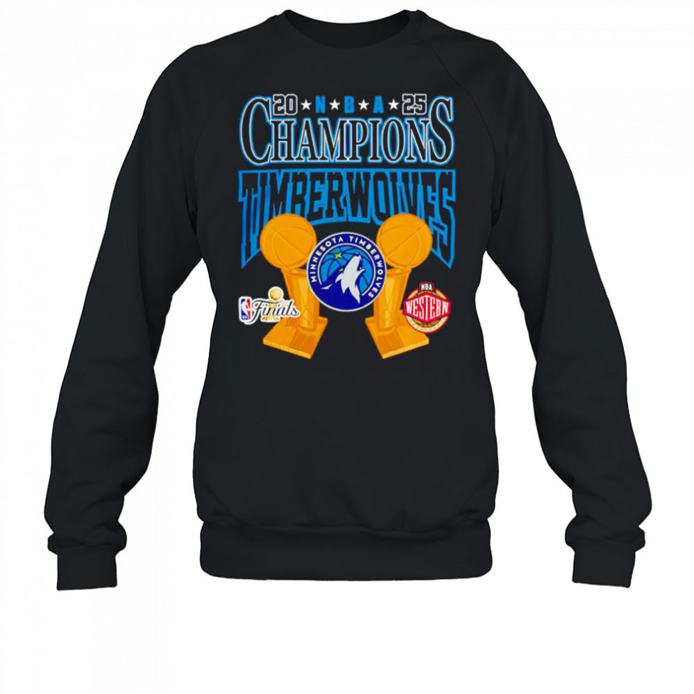 NBA Minnesota Timberwolves Big Champions 2025 shirt Sweatshirt