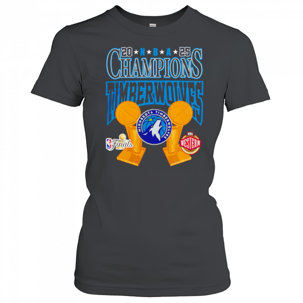NBA Minnesota Timberwolves Big Champions 2025 shirt Women's T-shirt