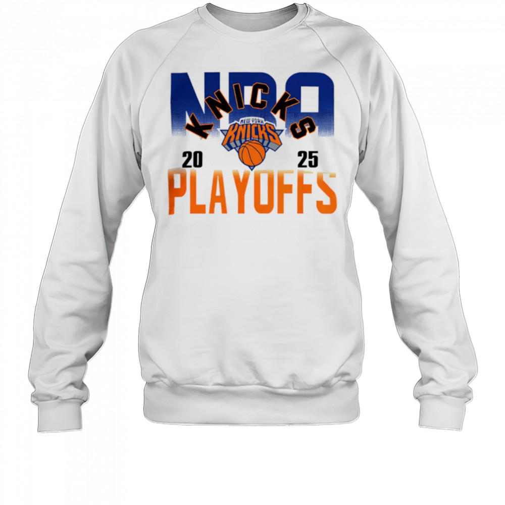 Nba Official New York Knicks 2025 Playoffs shirt Sweatshirt