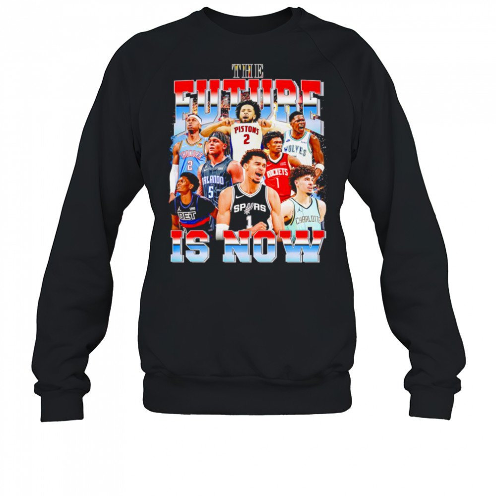 NBA The Future is Now graphic shirt Sweatshirt