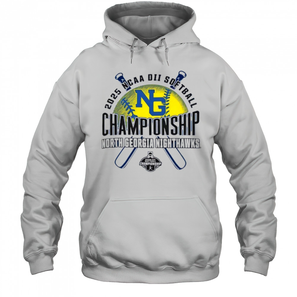 NCAA DII Softball Championship North Georgia Nighthawks 2025 shirt Hoodie