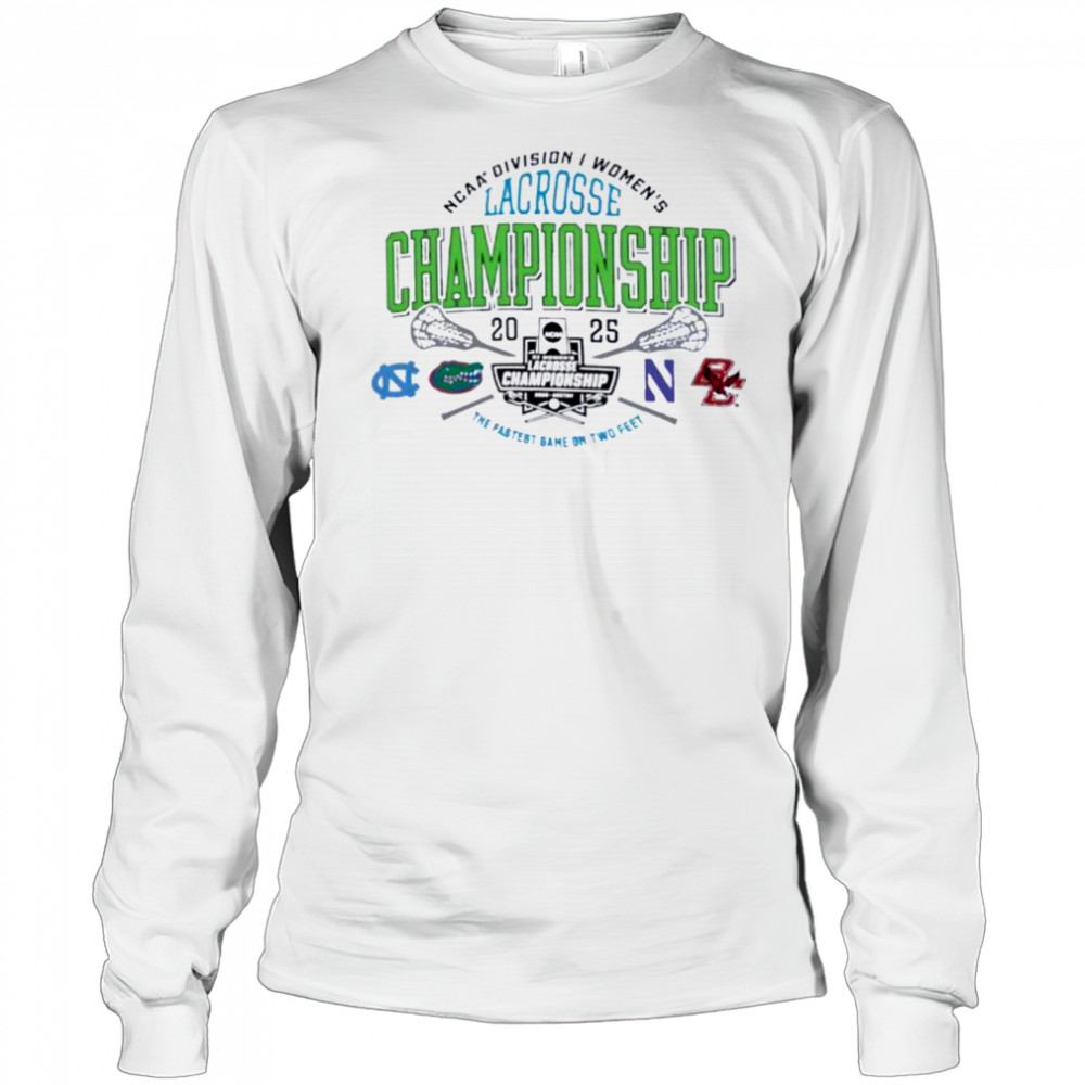 NCAA Division I women’s Lacrosse Championship 2025 the fastest game on two feet shirt Long Sleeved