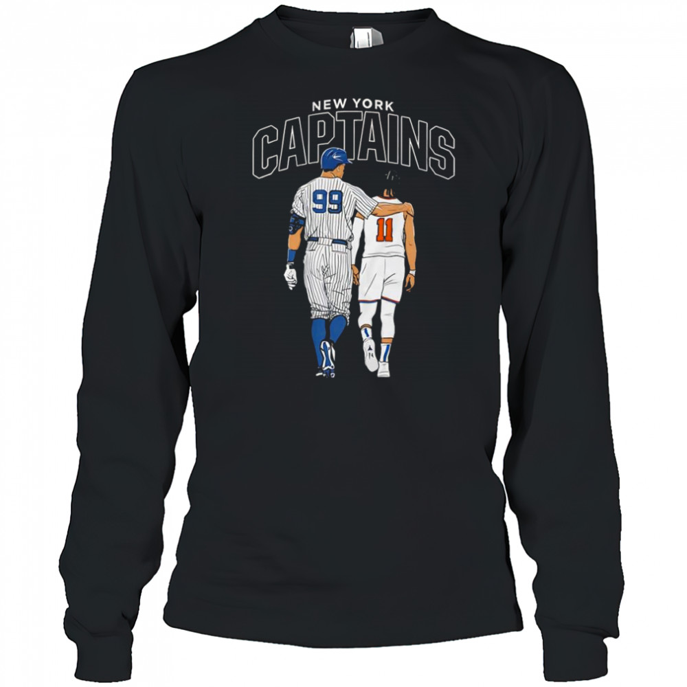 New York Captains Aaron Judge and Jalen Brunson shirt Long Sleeved