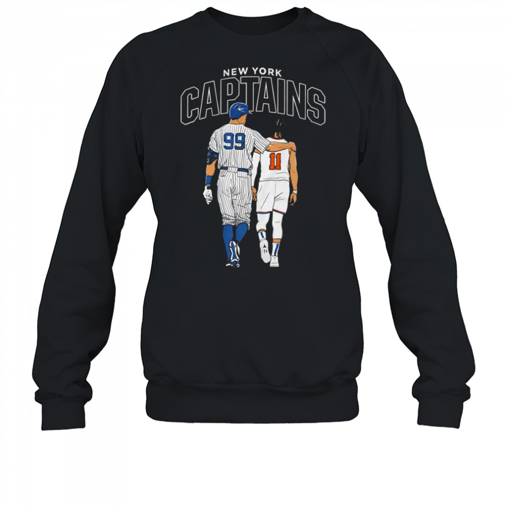 New York Captains Aaron Judge and Jalen Brunson shirt Sweatshirt