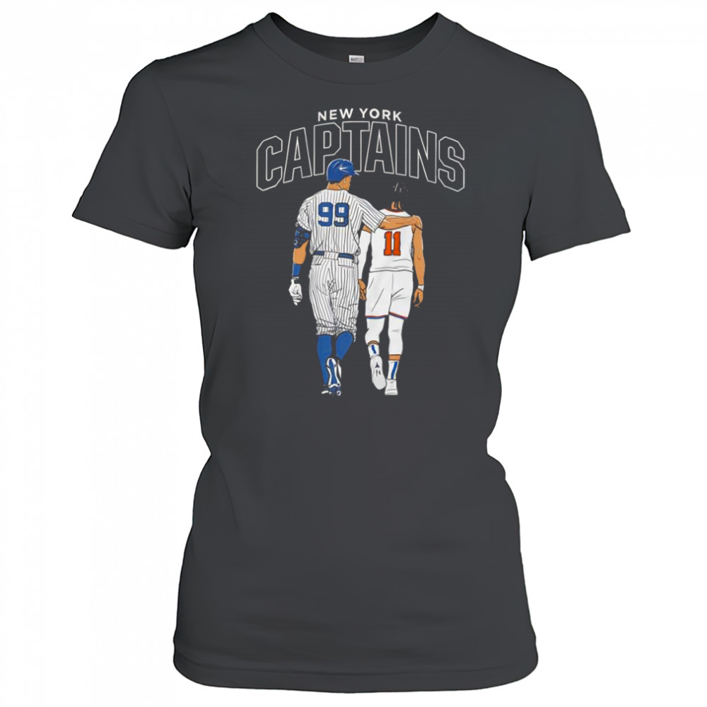 New York Captains Aaron Judge and Jalen Brunson shirt Women's T-shirt