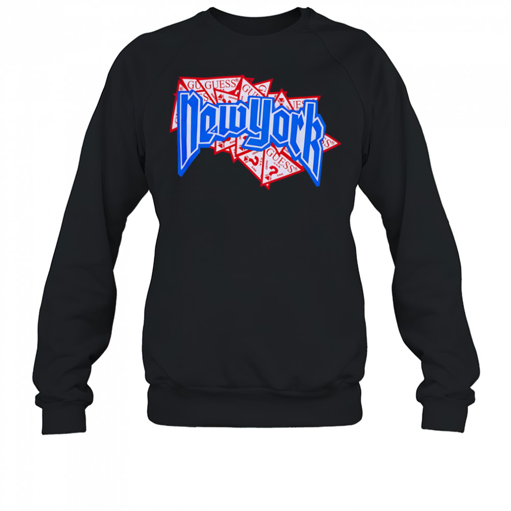 New York Guess art shirt Sweatshirt