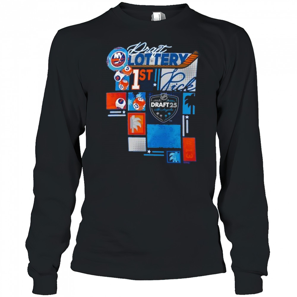 New York Islanders 2025 NHL Draft Lottery Shirt Long Sleeved