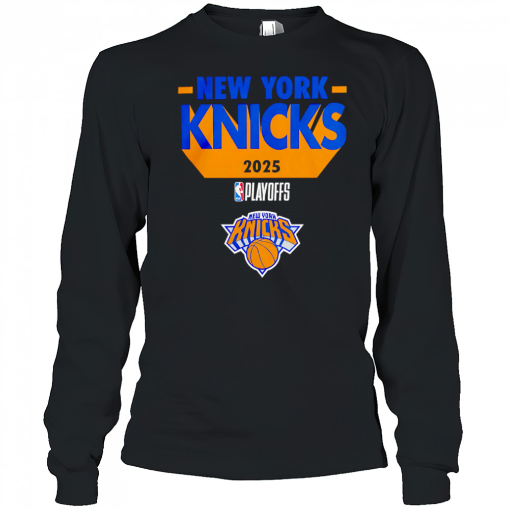 New York Knicks 2025 Playoff Participant Master shirt Long Sleeved