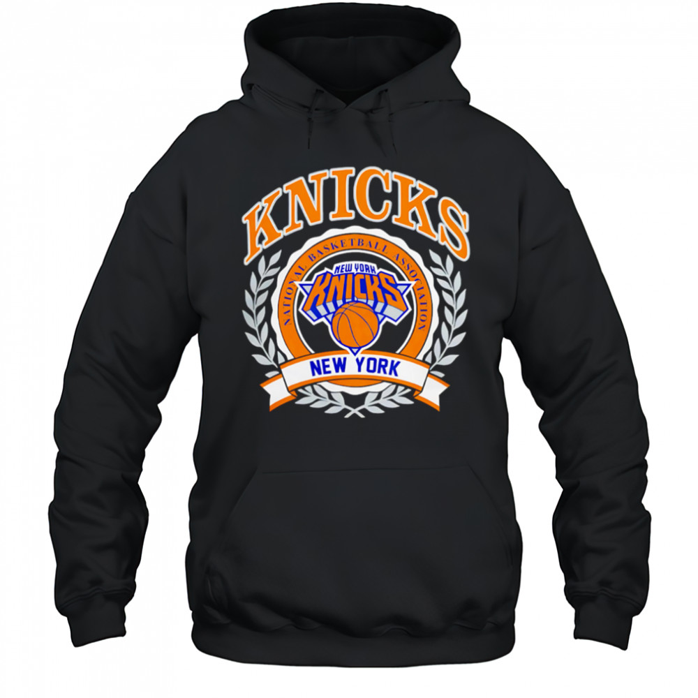 New York Knicks Crest National Basketball Association Logo 2025 shirt Hoodie