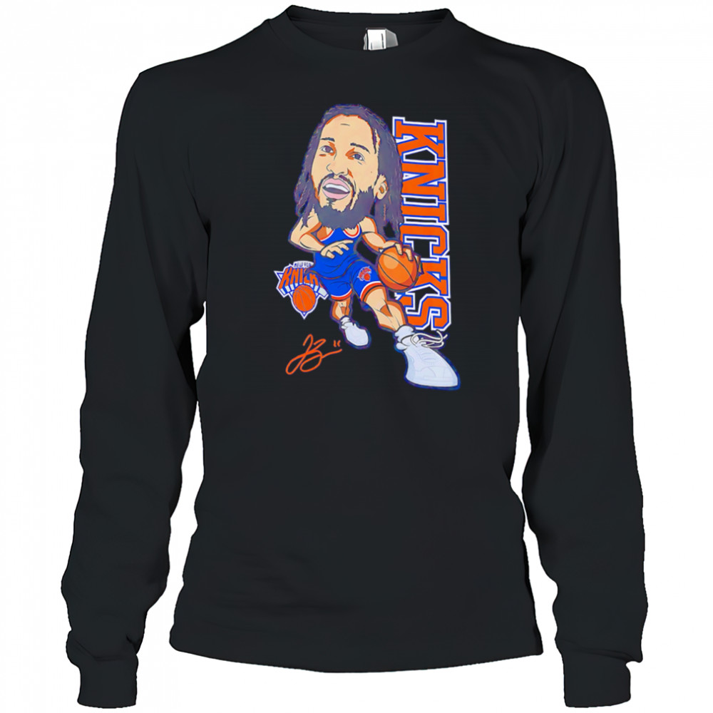 New York Knicks Jalen Brunson caricature cartoon shirt Long Sleeved