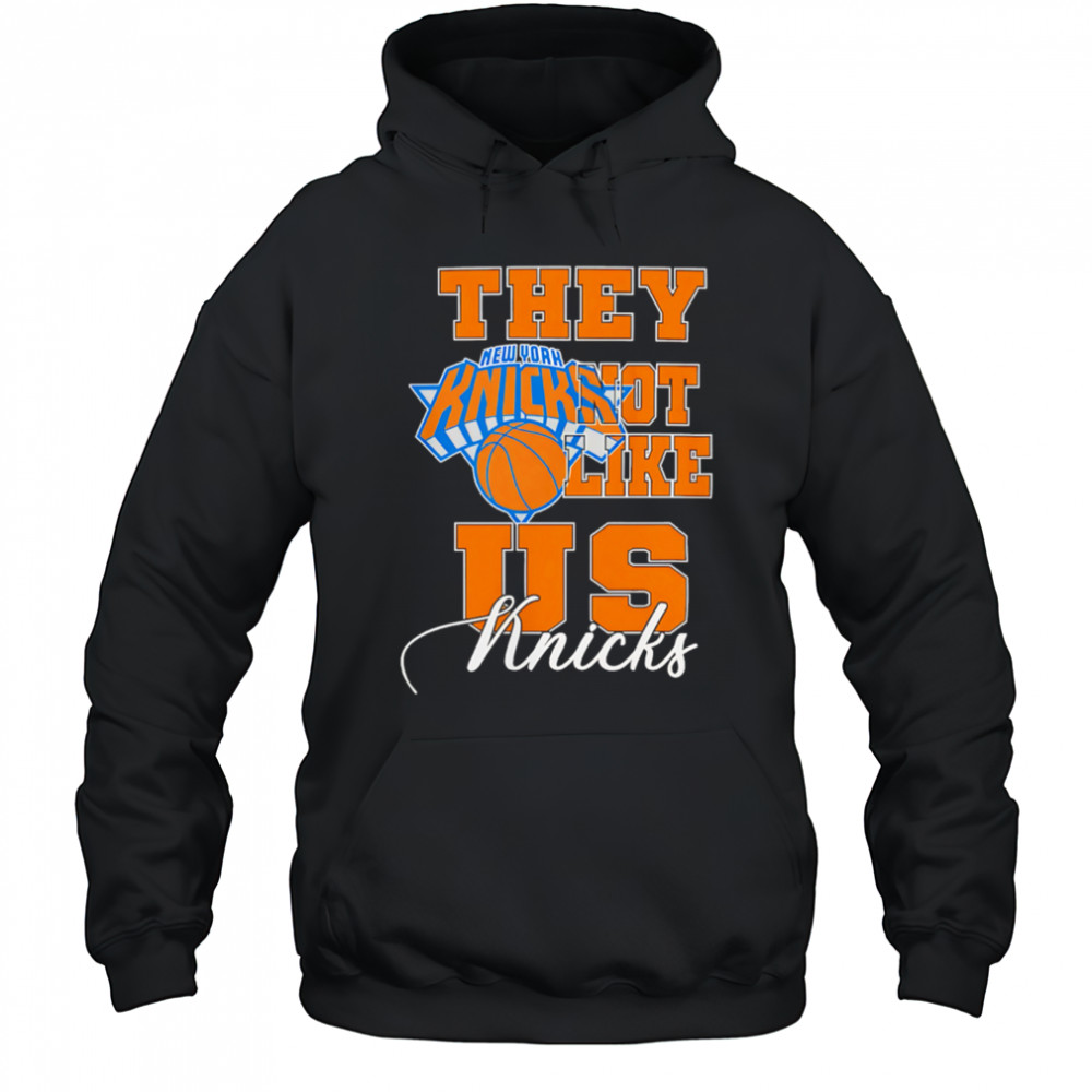 New York Knicks They Not Like Us Knicks Logo shirt Hoodie
