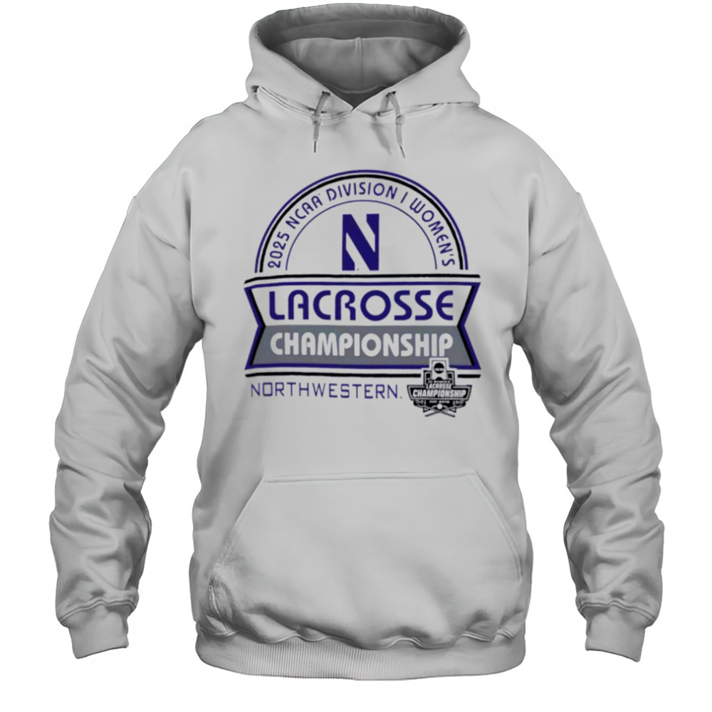 Northwestern Wildcats NCAA Division I Women’s Lacrosse Championship 2025 shirt Hoodie