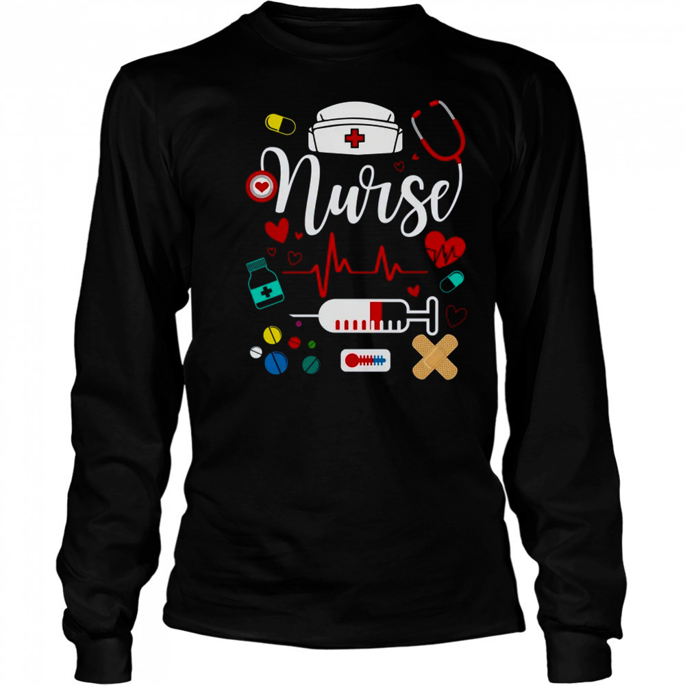 Nurse's Week 2025 Nursing Nurse Life Women shirt Long Sleeved