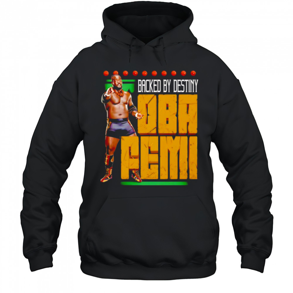 Oba Femi Backed by destiny shirt Hoodie