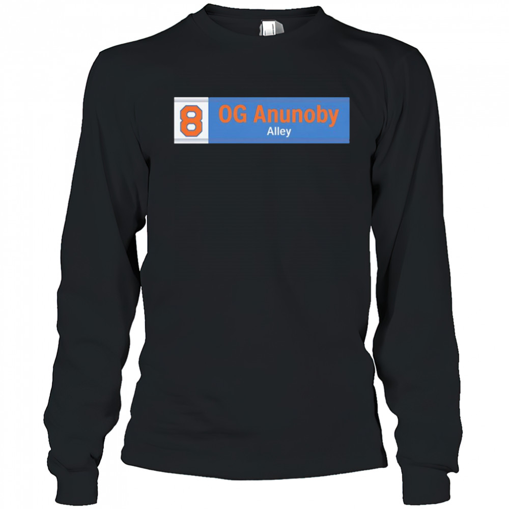 OG Anunoby Alley shirt Long Sleeved