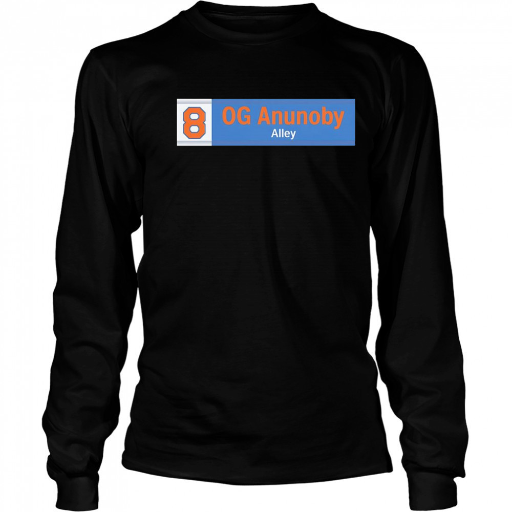 OG Anunoby Alley shirt Long Sleeved