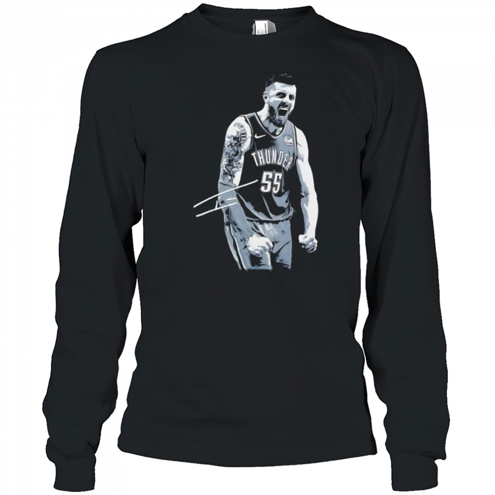 OKC Thunder Hartenstein graphic shirt Long Sleeved