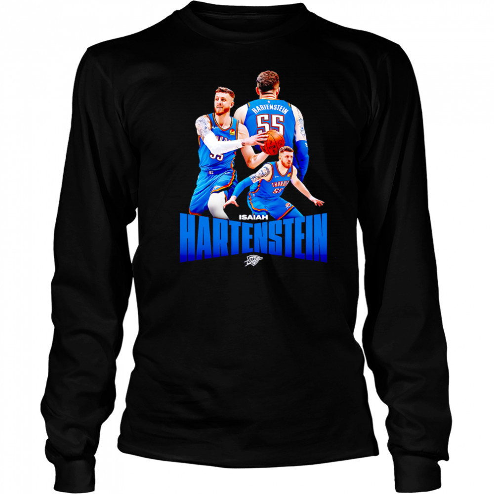 Okc Thunder Isaiah Hartenstein Player Series 2025 shirt Long Sleeved