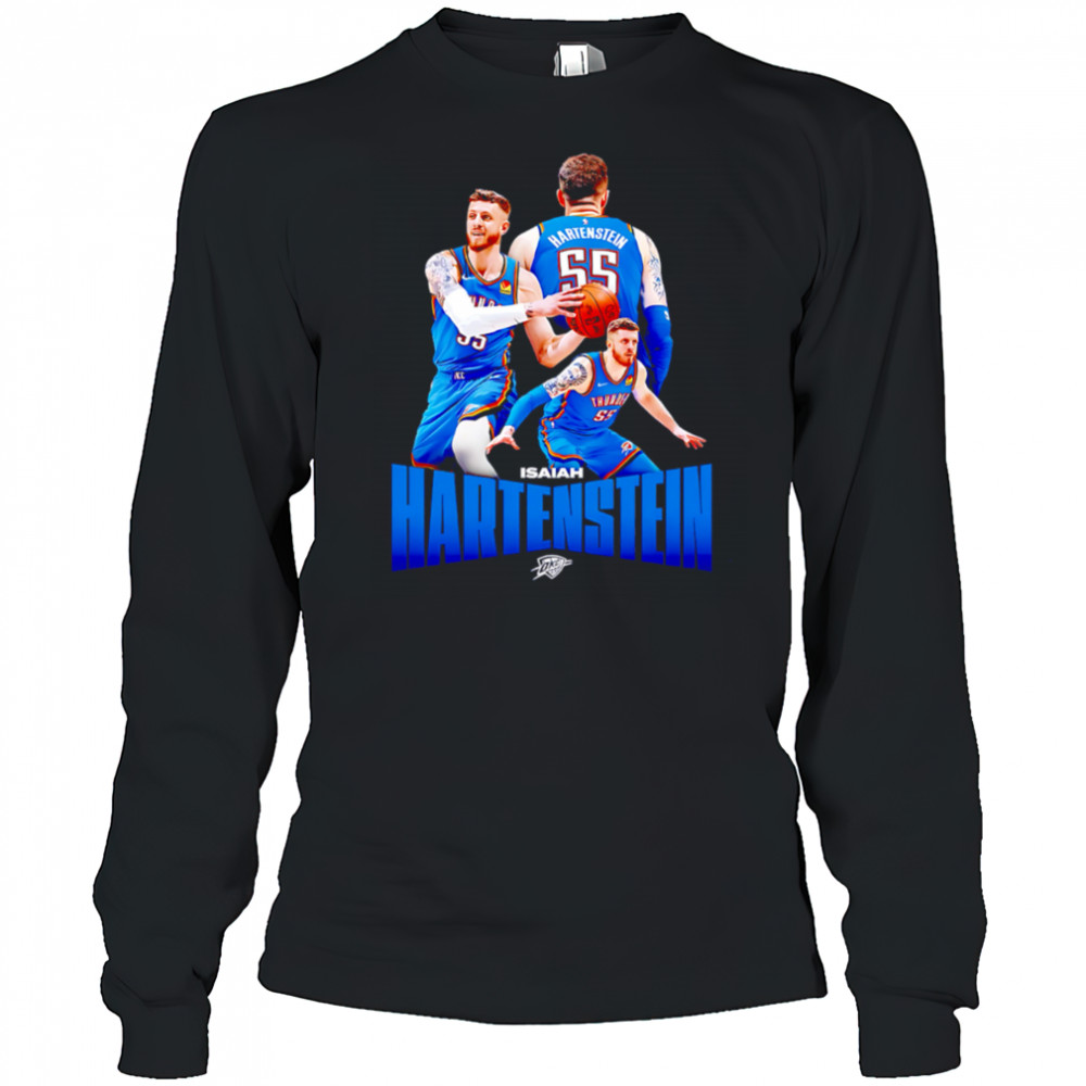 Okc Thunder Isaiah Hartenstein Player Series 2025 shirt Long Sleeved