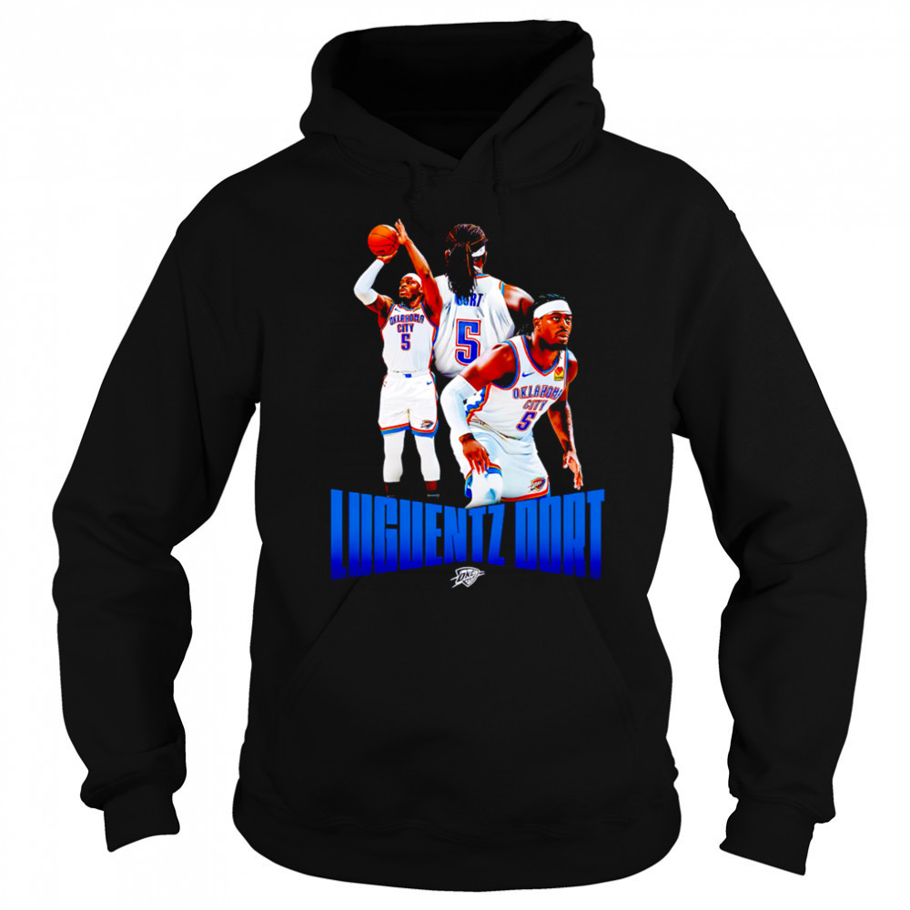 Okc Thunder Luguentz Dort Player Series 2025 shirt Sweatshirt