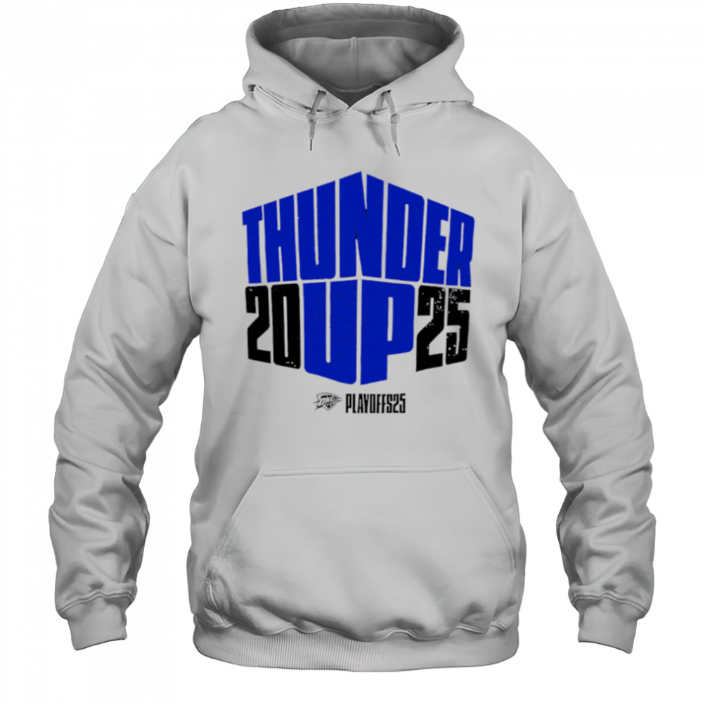 OKC Thunder Up 2025 playoff vintage classic shirt Hoodie