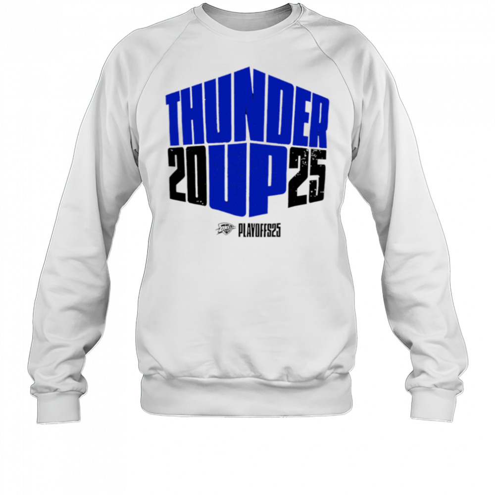 OKC Thunder Up 2025 playoff vintage classic shirt Sweatshirt