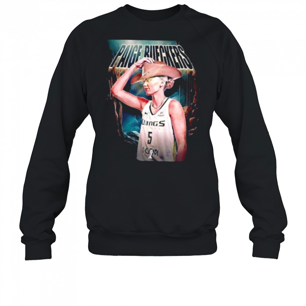 Paige Bueckers Dallas Wings WNBA cowboy hat shirt Sweatshirt