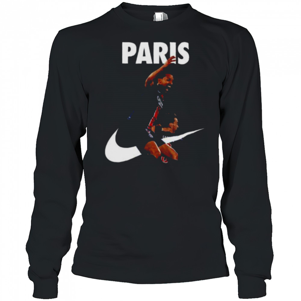 Paris Nike x PSG Celebrate Their 13th Ligue 1 Title With A 3 1 Home Win Over Auxerre T Shirt Long Sleeved