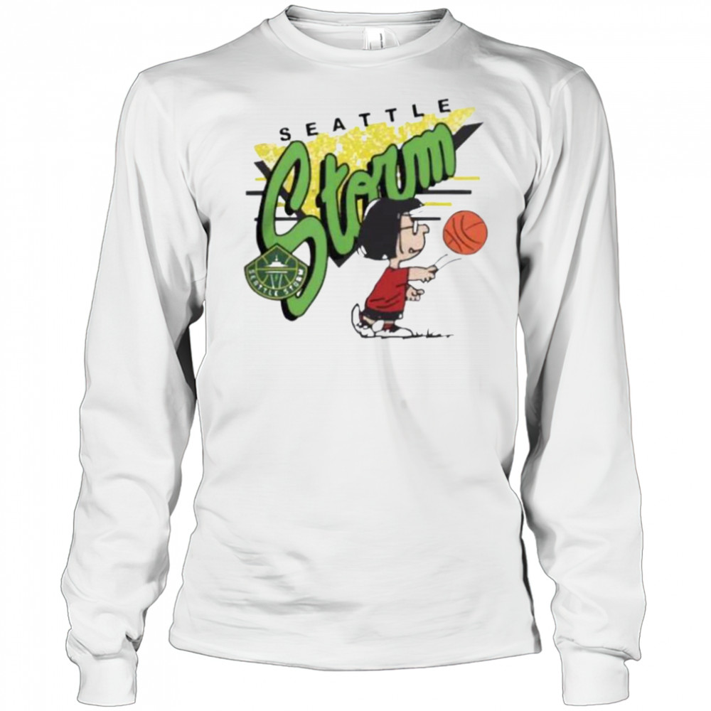 Peanut Marcie Seattle Storm shirt Long Sleeved