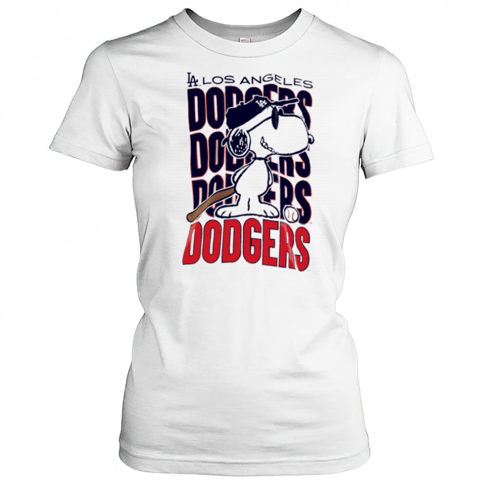 Peanuts Los Angeles Dodgers repeat shirt Women's T-shirt