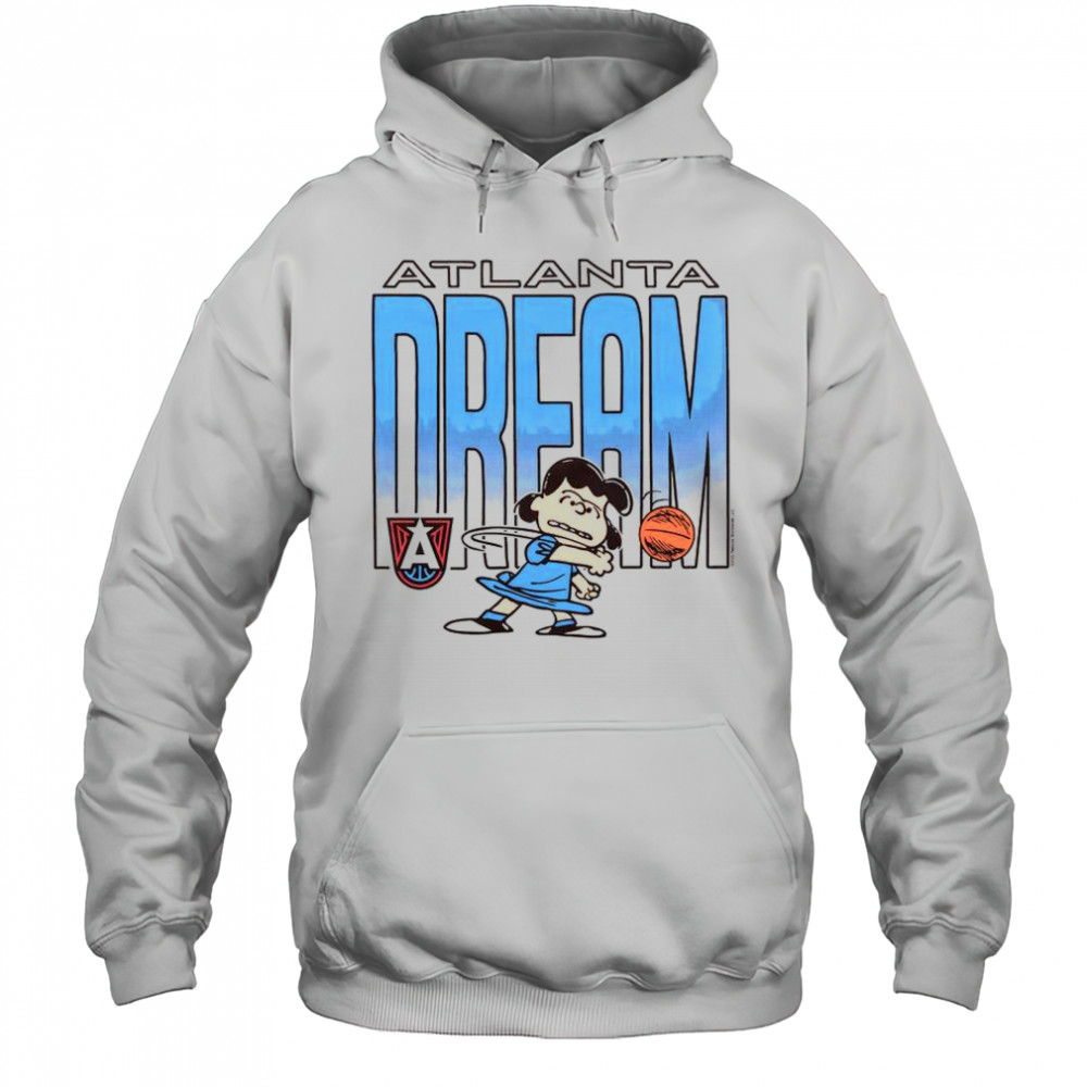 Peanuts Lucy X Atlanta Dream T-Shirt Hoodie