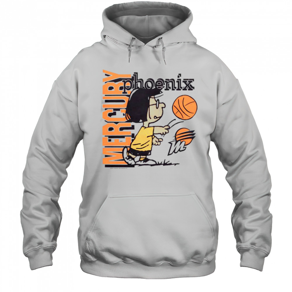 Peanuts Marcie x Phoenix Mercury T-Shirt Hoodie