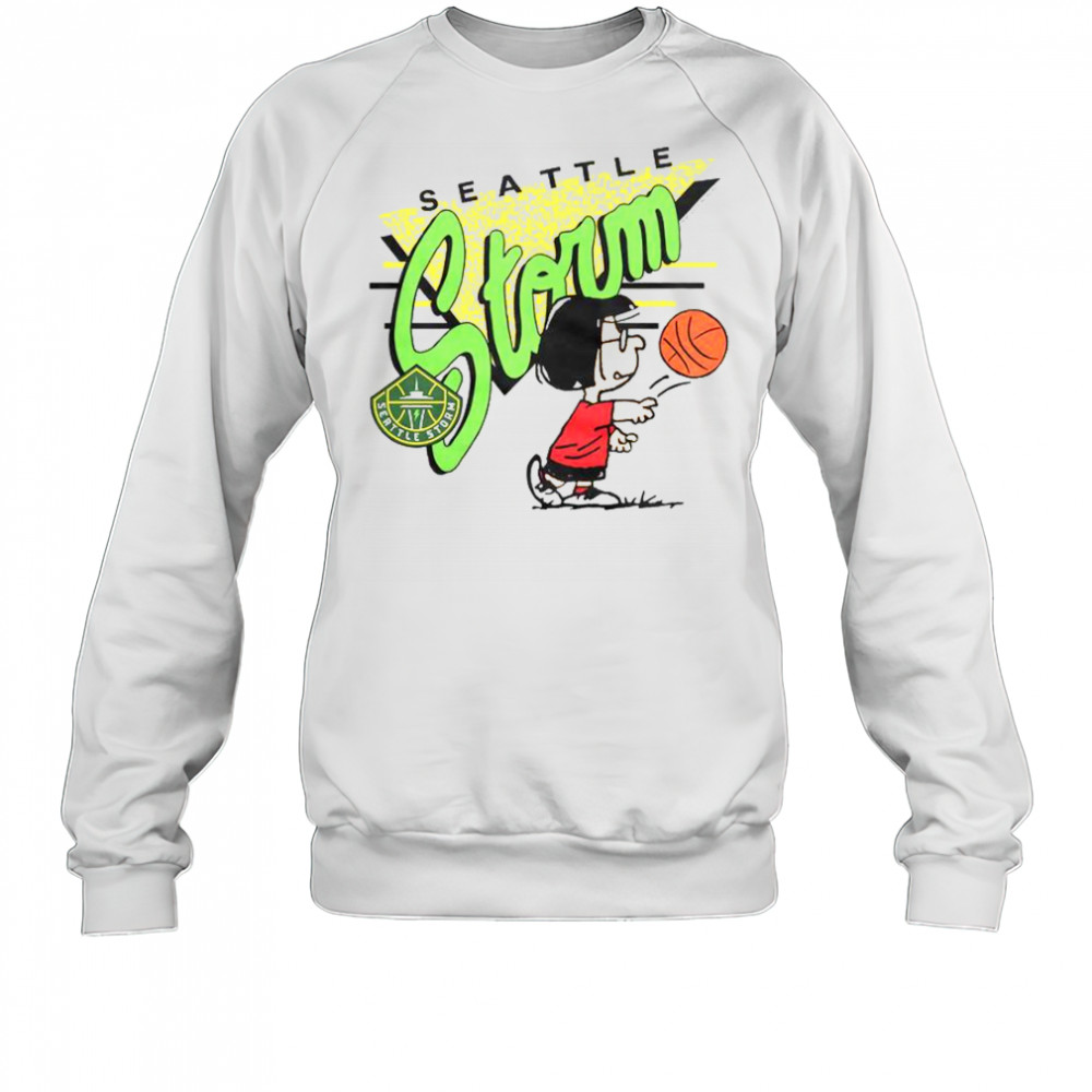 Peanuts Marcie x Seattle Storm T-Shirt Sweatshirt