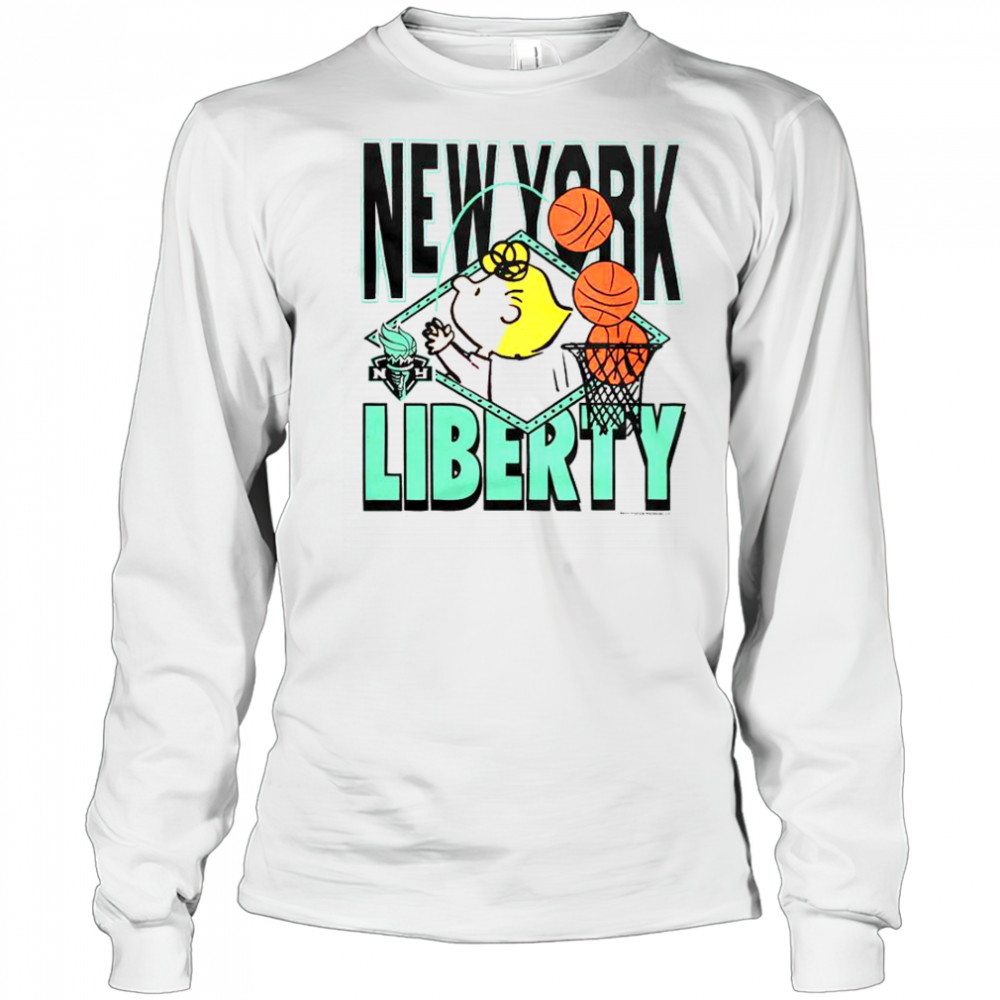 Peanuts Sally x New York Liberty T-Shirt Long Sleeved